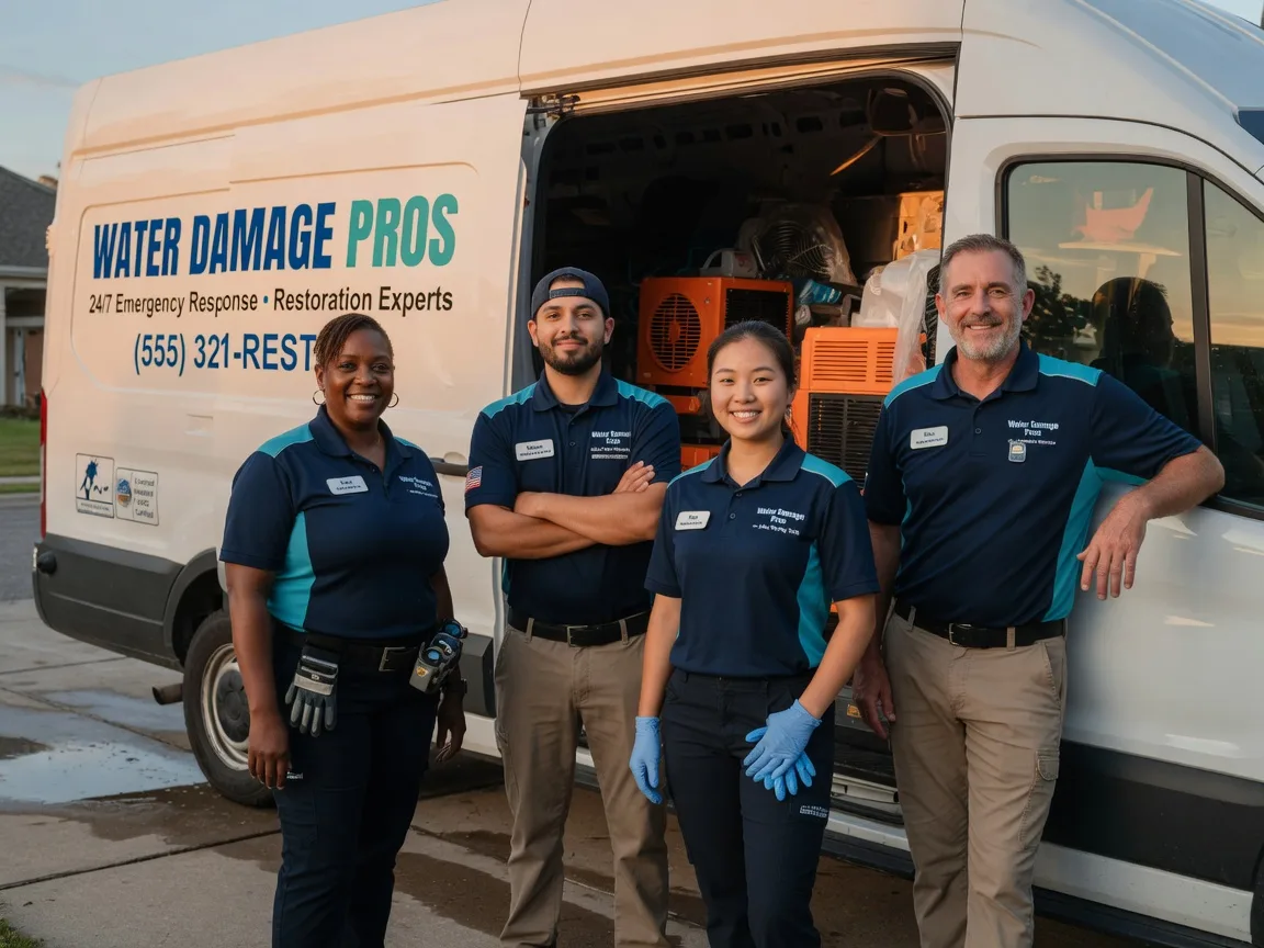 Water Damage Restoration company in Pleasantville, IA