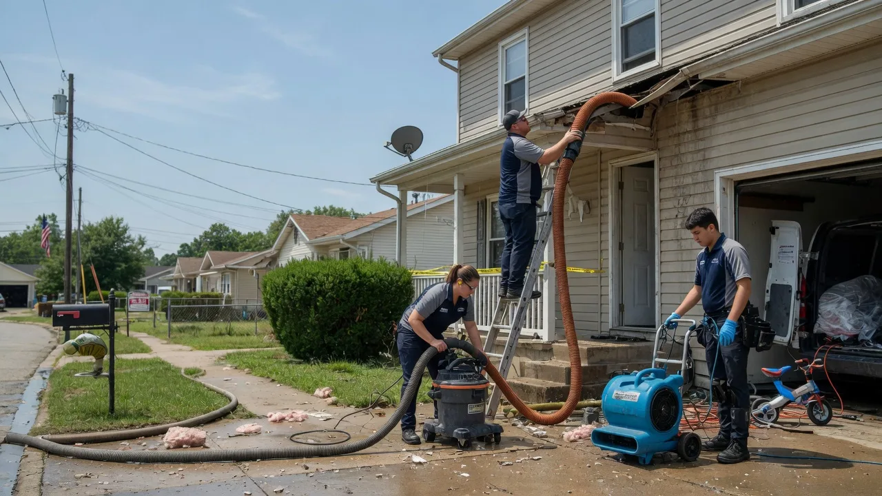 Water Damage Restoration in Pleasantville, IA near me